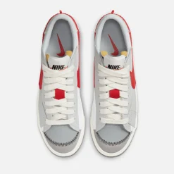 Shop Nike Blazer Mid `77 Jumbo White / University Red / Photon Dust