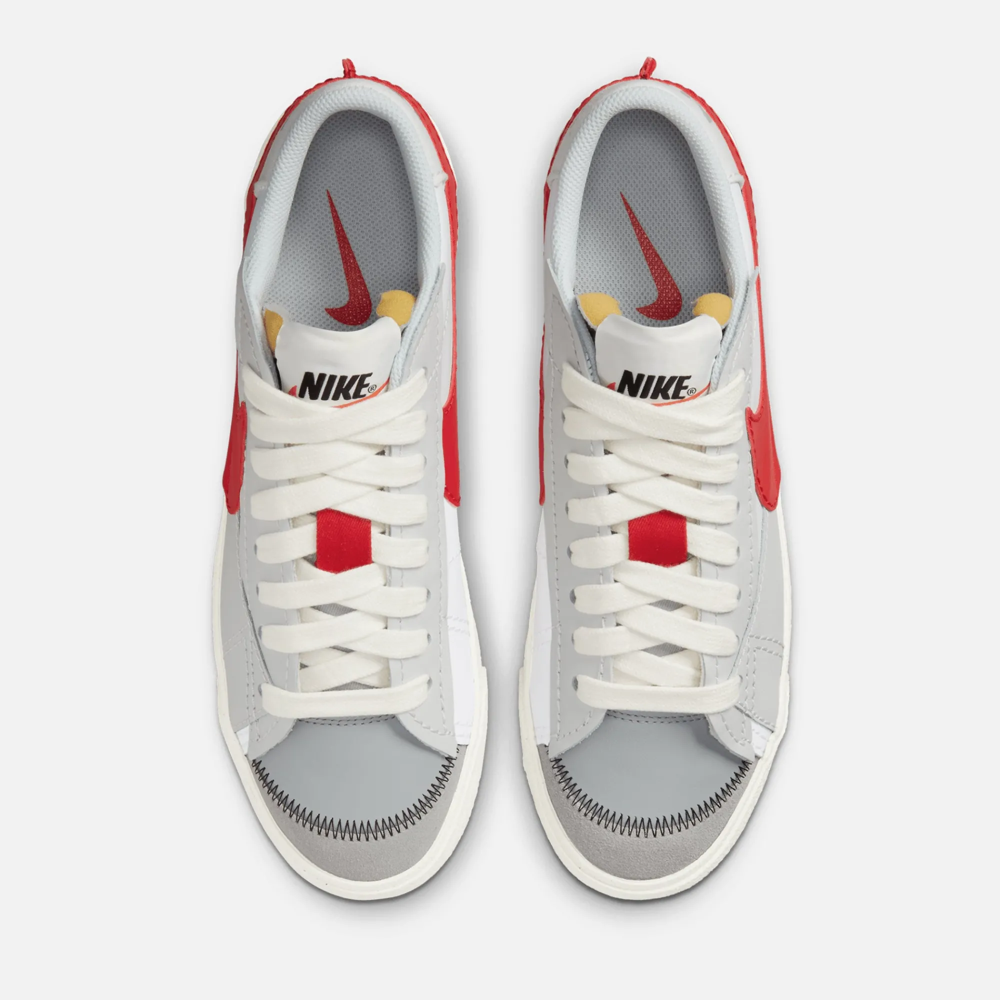 Shop Nike Blazer Mid `77 Jumbo White / University Red / Photon Dust