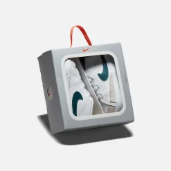 Best Nike Blazer Mid Crib White / Dark Teal Green / Team Orange