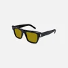 Store Saint Laurent Bold Flat Top Sunglasses Black