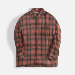 Flash Sale Our Legacy Borrowed Shirt Big Lumbercheck Print