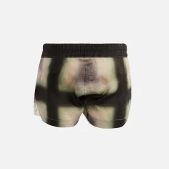 Fashion Rick Owens Boxer Shorts Black Plaid