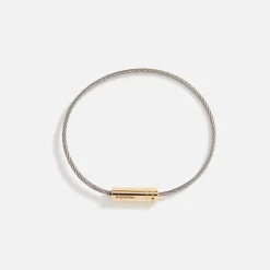 New Le Gramme Bracelets 6G Cable Bracelet Gold / Sliver