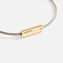 New Le Gramme Bracelets 6G Cable Bracelet Gold / Sliver