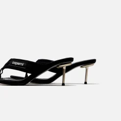 Best Coperni Branded Thong Sandal Black