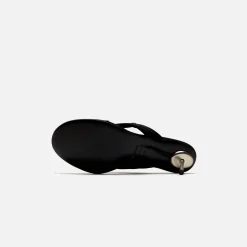Best Coperni Branded Thong Sandal Black