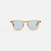 Best Sale Garrett Leight Brooks Ii Sun Caramel / Pure Blue