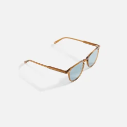 Best Sale Garrett Leight Brooks Ii Sun Caramel / Pure Blue