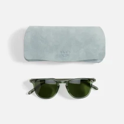 Fashion Garrett Leight Brooks Ii Sun Juniper / Pure Green