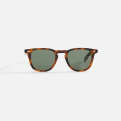 Fashion Garrett Leight Brooks X Sun Spotted Brown / Shell Pure G15
