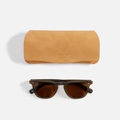 Online Garrett Leight Brooks X Sun Matte Olio / Pure Coffee