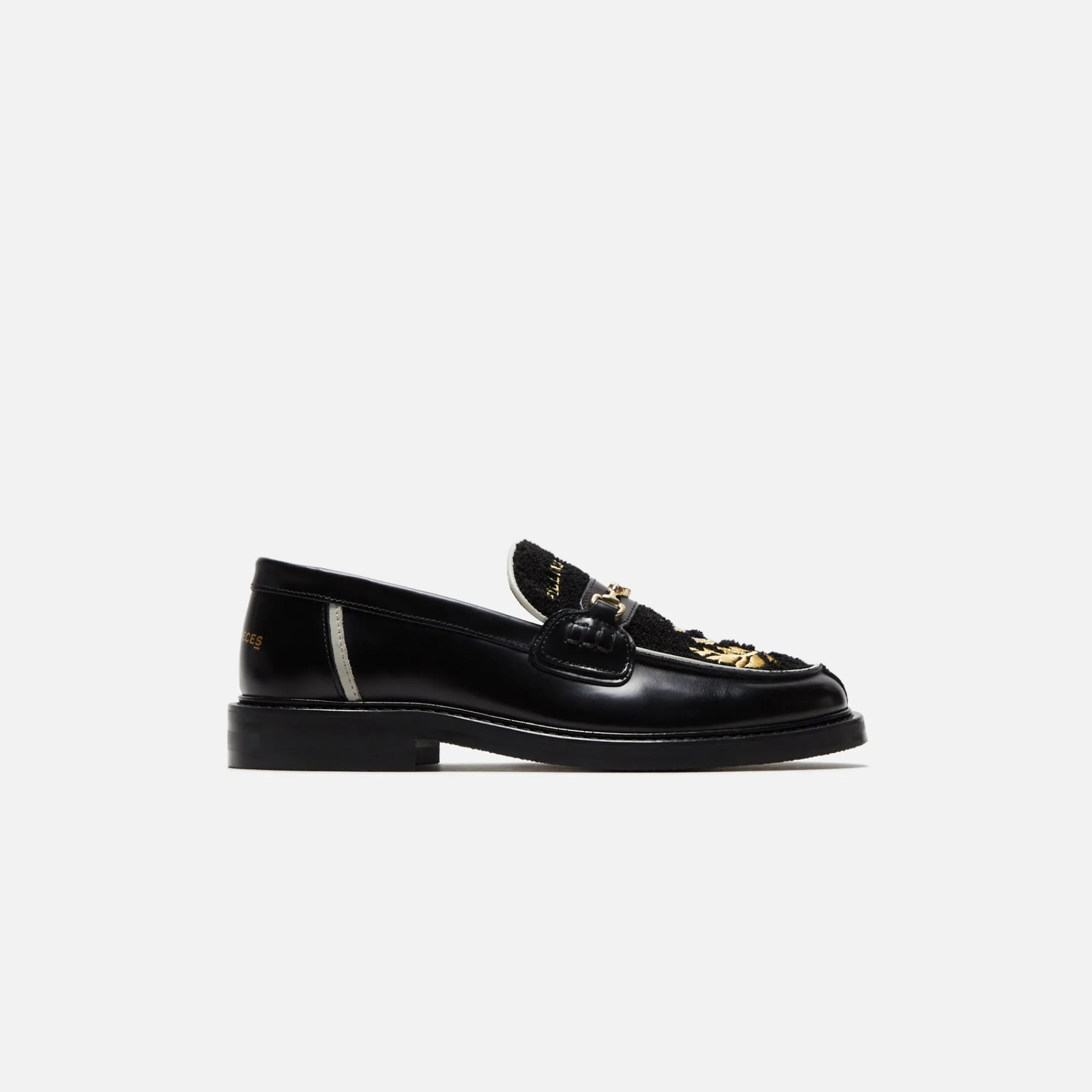 Fashion Filling Pieces Captain Loafer Black