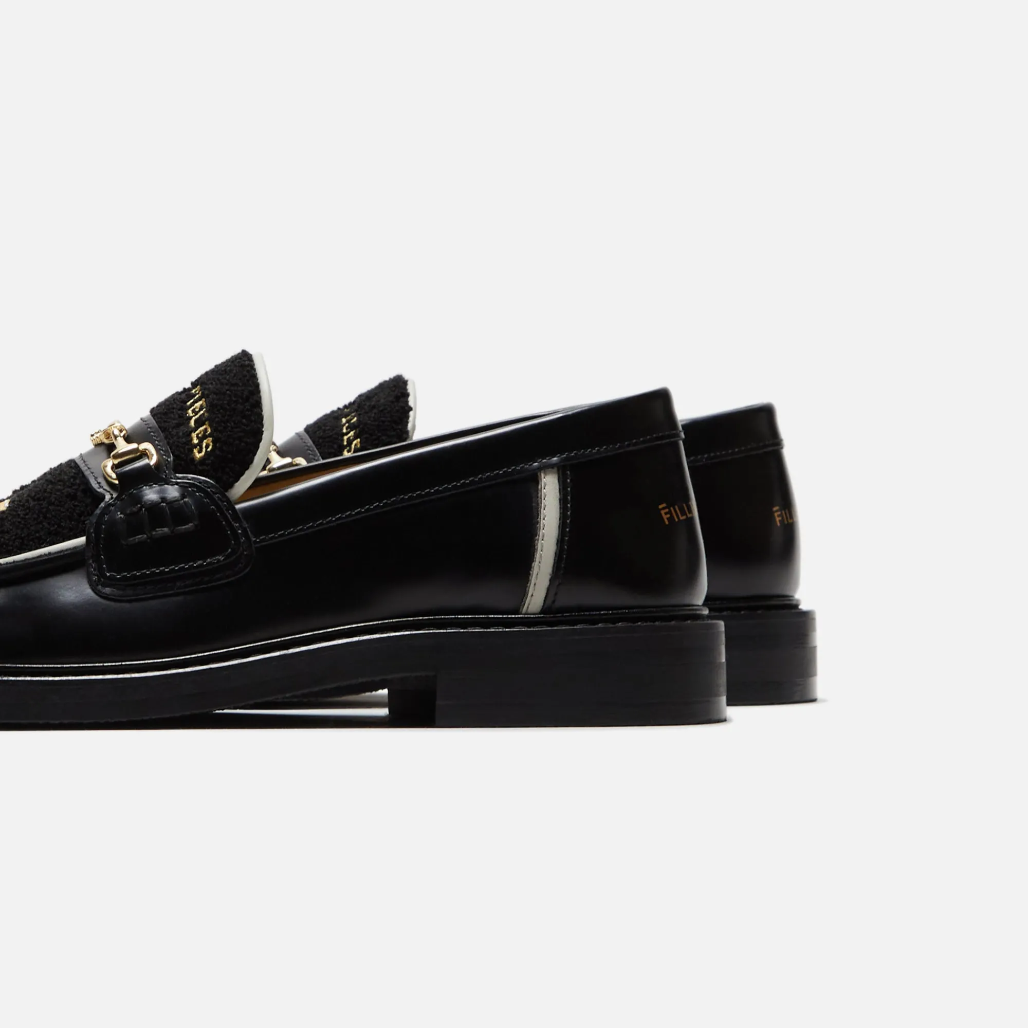 Fashion Filling Pieces Captain Loafer Black