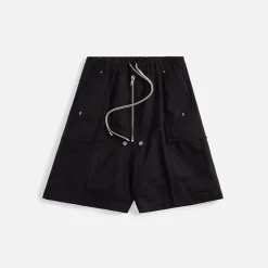 Sale Rick Owens Cargobela Shorts Black