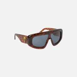 Best Sale Palm Angels Carmel Sunglasses Dark Havana / Blue