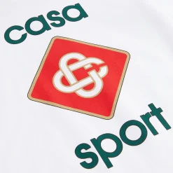 New Casablanca Casa Sport Logo Tee White