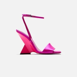 Online The Attico Cheope Sandal 105Mm Fuchsia / Fluo Fuchsia
