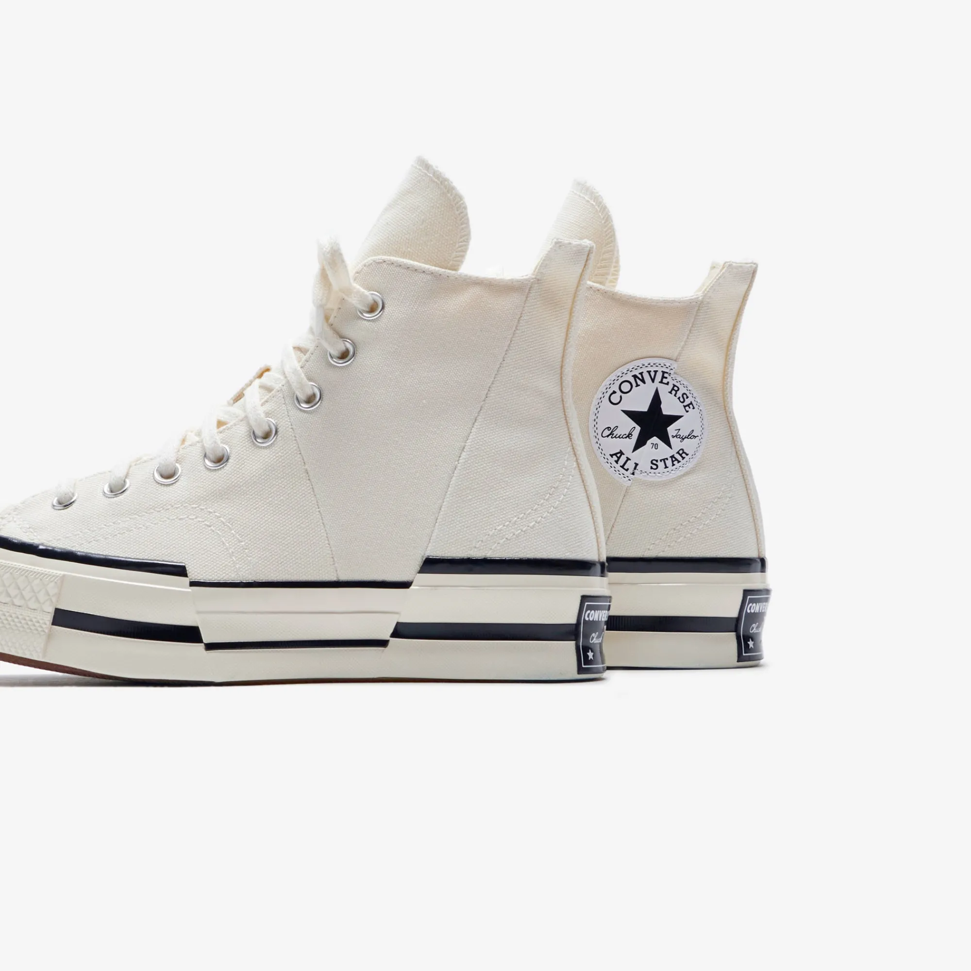 Best Converse Chuck 70 Plus Canvas Egret / Black