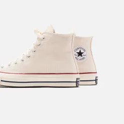 Discount Converse Chuck Taylor '70 High Parchment / Garnet / Egret