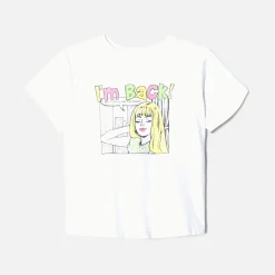 Cheap ReDone Classic "I'M Back" Tee Optic White