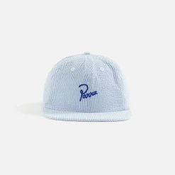 Clearance by Parra Classic Logo 6 Panel Hat White / Blue
