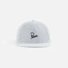Fashion by Parra Classic Logo 6 Panel Hat White / Grey
