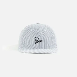 Fashion by Parra Classic Logo 6 Panel Hat White / Grey