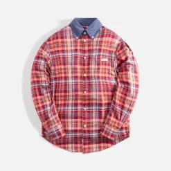 Flash Sale 4S Designs Classic Sp Shirt Red Plaid