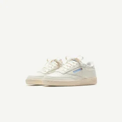 New Reebok Club C 85 Chalk / Alabaster / Sky Blue