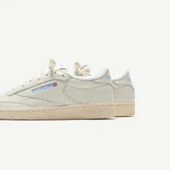 New Reebok Club C 85 Chalk / Alabaster / Sky Blue