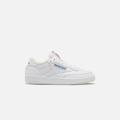 Sale Reebok Club C 85 Vintage Footwear White/ Alabaster/ Vector Blue