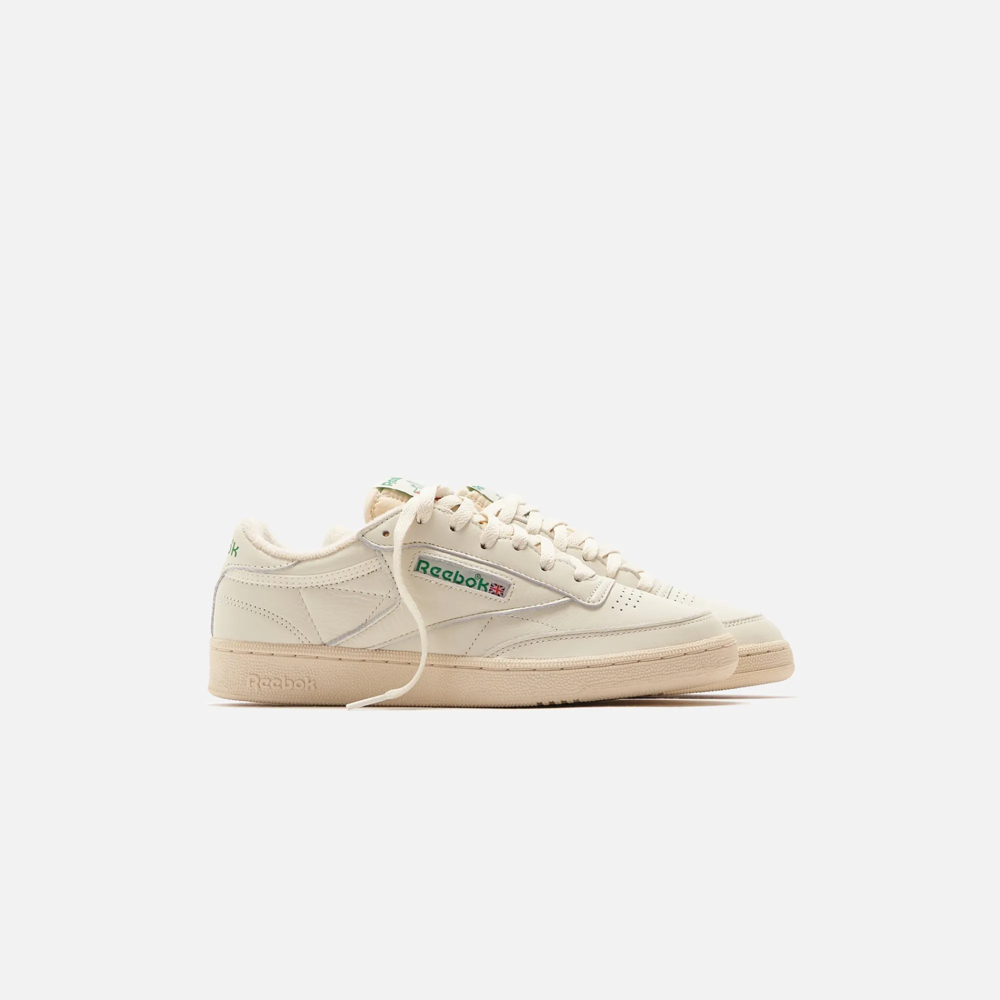 Online Reebok Club C 85 Vintage Top Chalk / Paper White / Glen Green