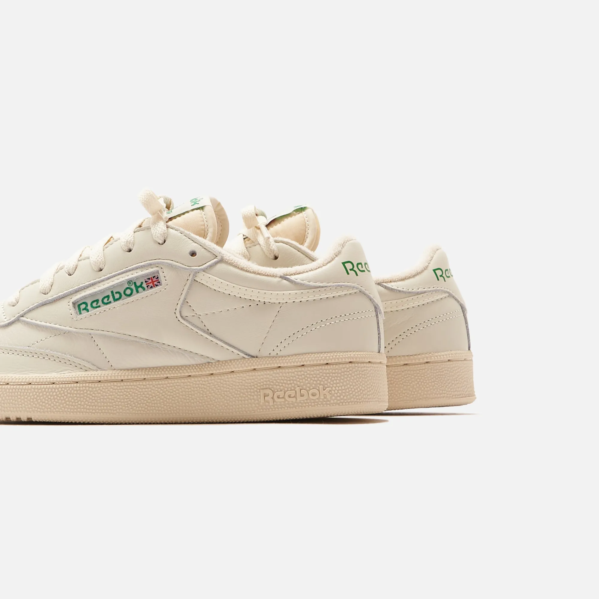 Online Reebok Club C 85 Vintage Top Chalk / Paper White / Glen Green