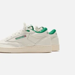 Hot Reebok Club C Mid Ii Vintage Chalk / Glen Green / Classic White
