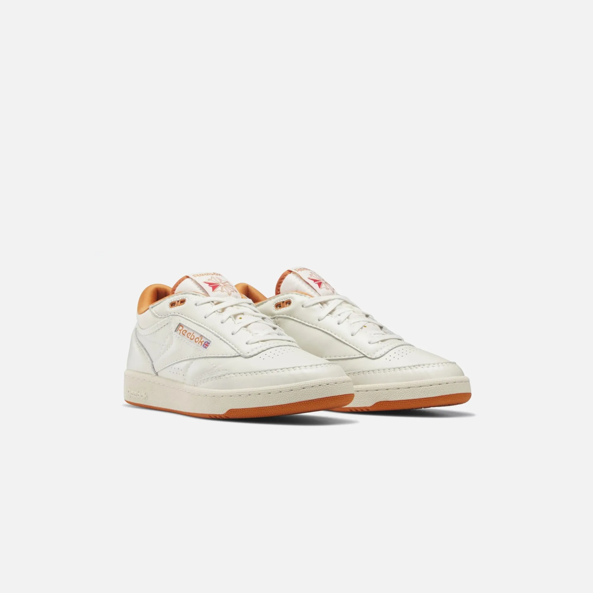 Flash Sale Reebok Club C Mid Ii Vintage Chalk / Paper White / Burnt Orange