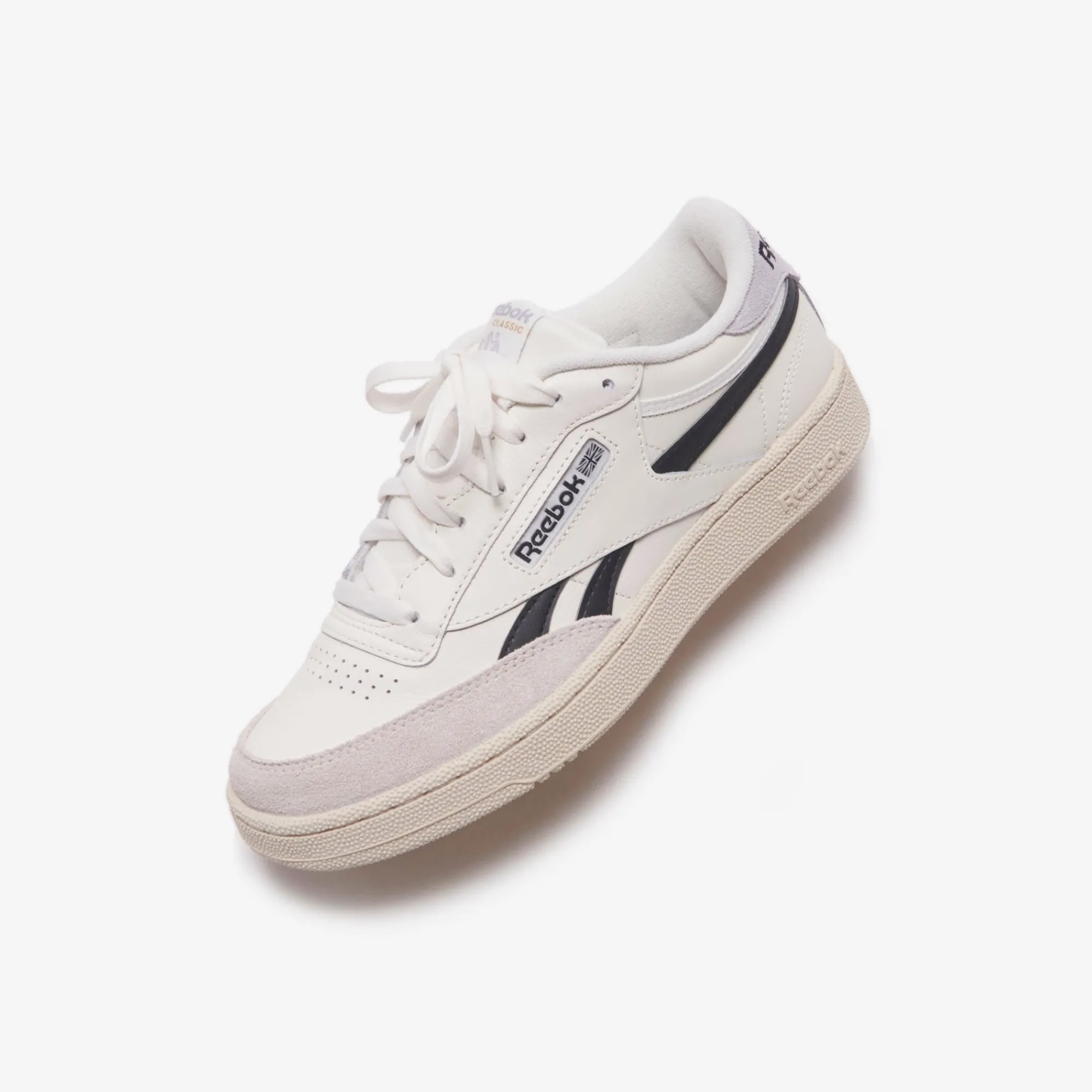 Shop Reebok Club C Revenge Varsity Revenge Chalk / Core Black / Pure Grey