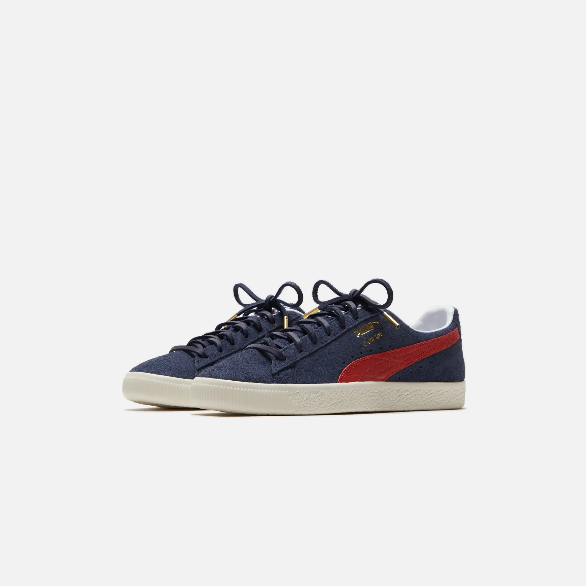 Outlet Puma Clyde Soho London Frosted Ivory / New Navy