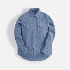 Discount Engineered Garments Combo Western Shirt Light Cotton Chambray