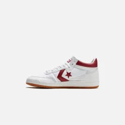 Fashion Converse Cons Fastbreak Pro Leather White / Team Red / White