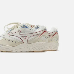 Store Mizuno Contender Snow White / High Risk Red / Pristine
