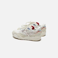 Store Mizuno Contender Snow White / High Risk Red / Pristine