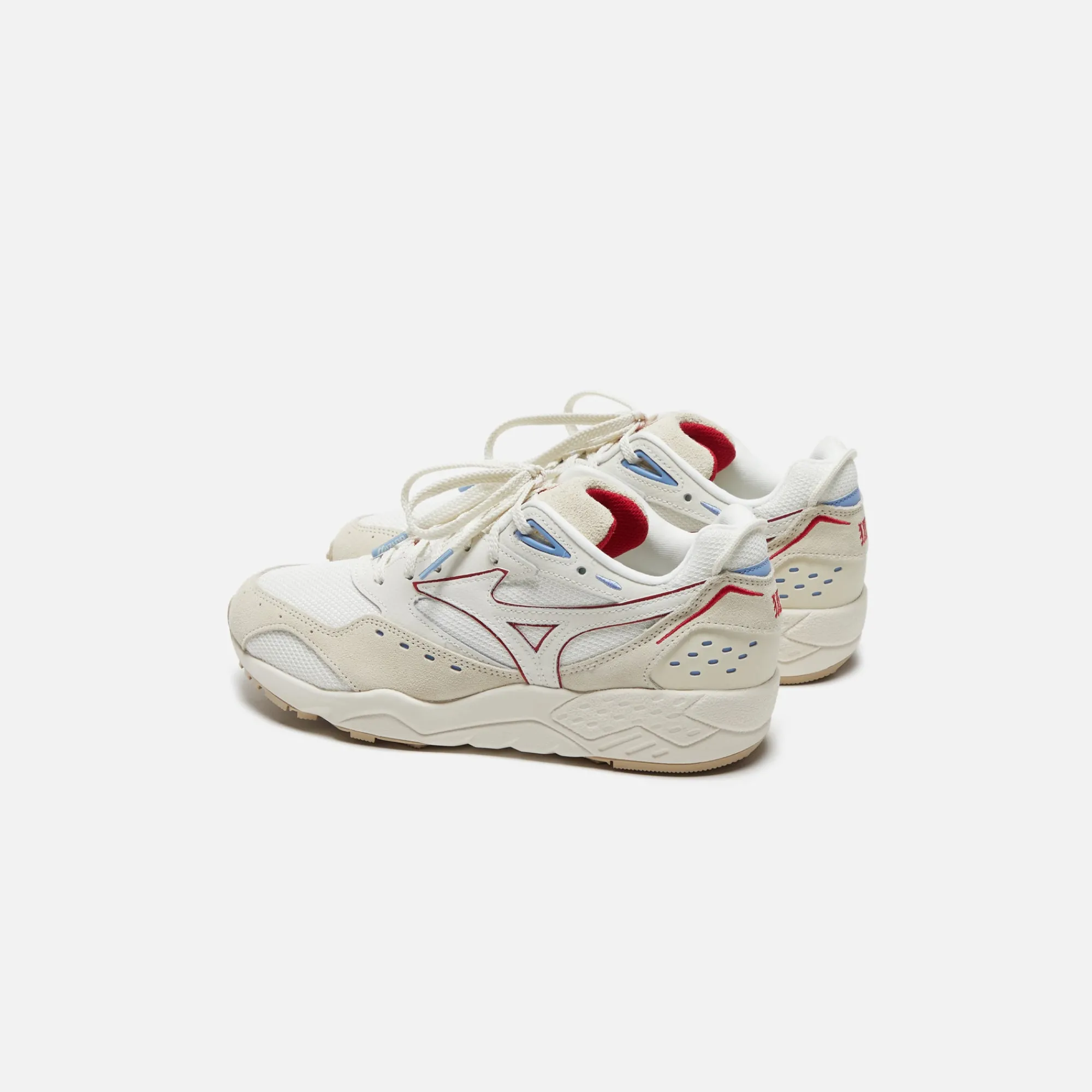 Store Mizuno Contender Snow White / High Risk Red / Pristine