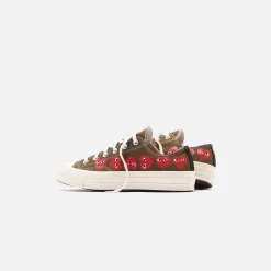 Fashion CDG Pocket Converse X Comme Des Garcons Cdg Play Chuck Taylor Low Multi Heart