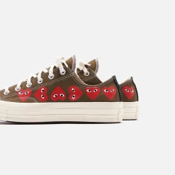 Shop CDG Pocket Converse X Comme Des Garcons Cdg Play Chuck Taylor Low Multi Heart