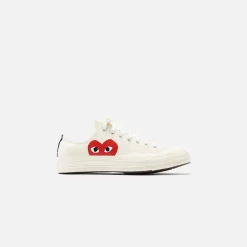 Cheap CDG Pocket Converse X Comme Des Garcons Cdg Play Chuck Taylor Low Beige