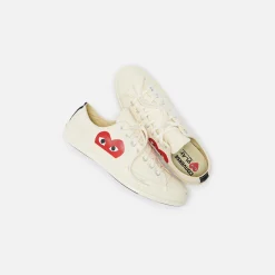 Cheap CDG Pocket Converse X Comme Des Garcons Cdg Play Chuck Taylor Low Beige