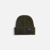 Cheap CP Company C.P. Company Extrafine Merino Wool Goggle Beanie Olive
