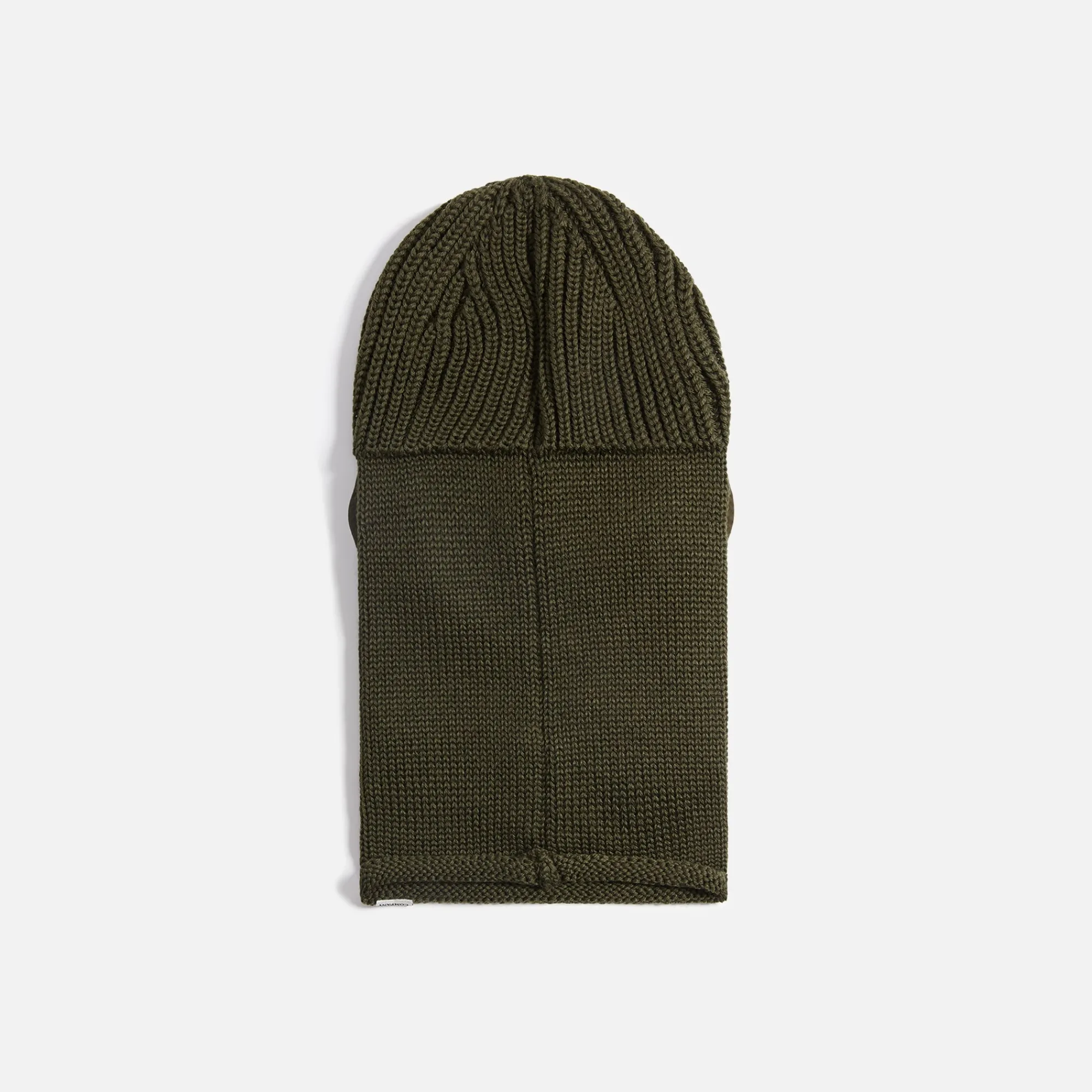 Discount CP Company C.P. Company Extrafine Merino Wool Goggle Balaclava Olive