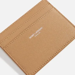 Store Saint Laurent Credit Card Casegrain De Poudre Teak Wood