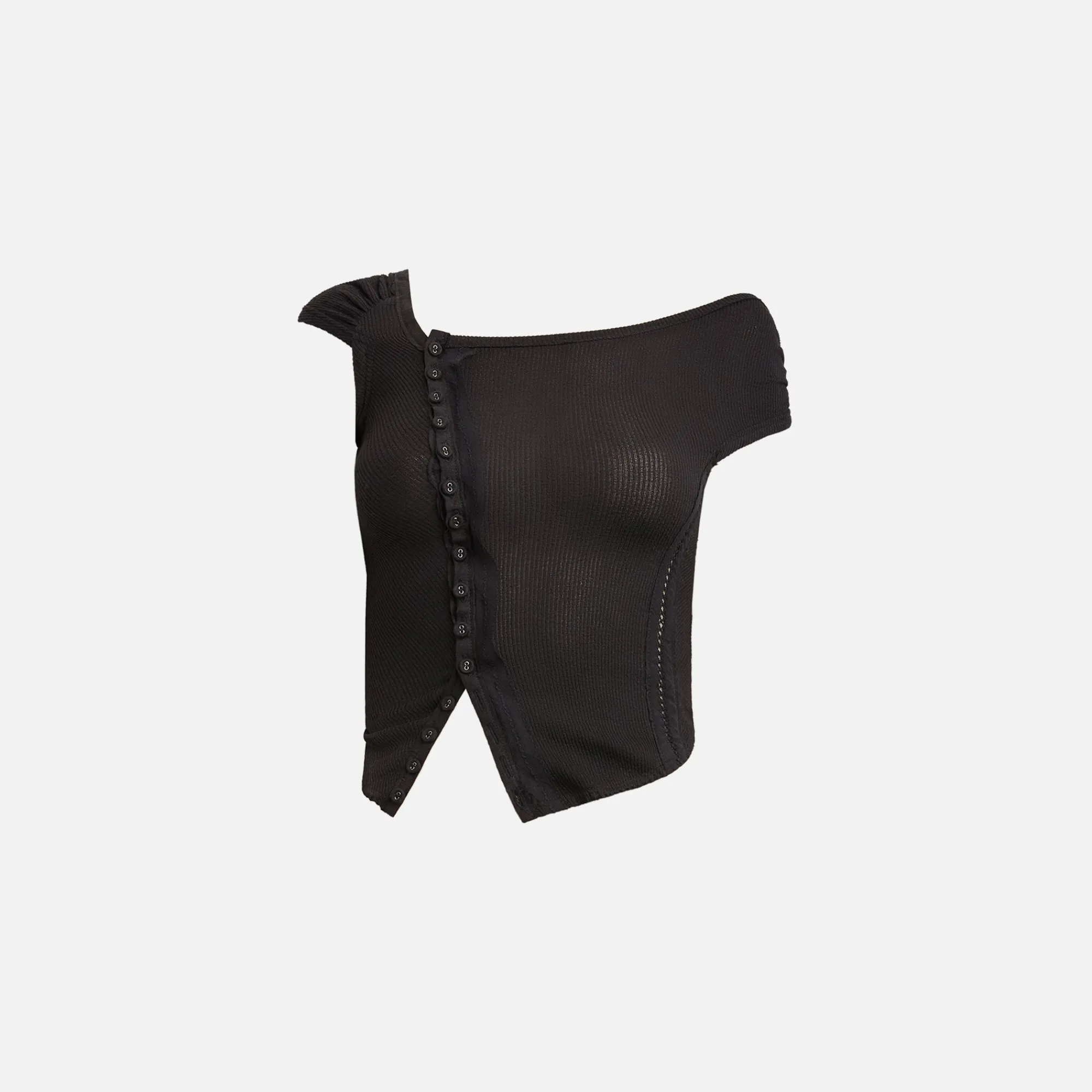 Cheap Hyein Seo Cross Stitch Top Black